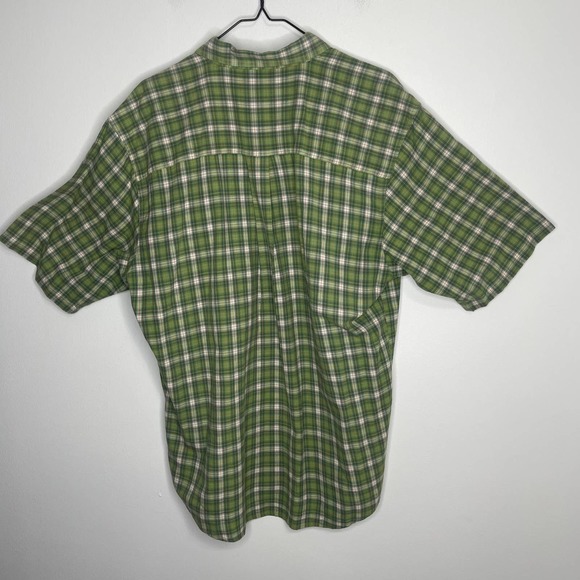 Woolrich men's size large shirt button down short sleeve casual untucked tucked - Picture 4 of 14
